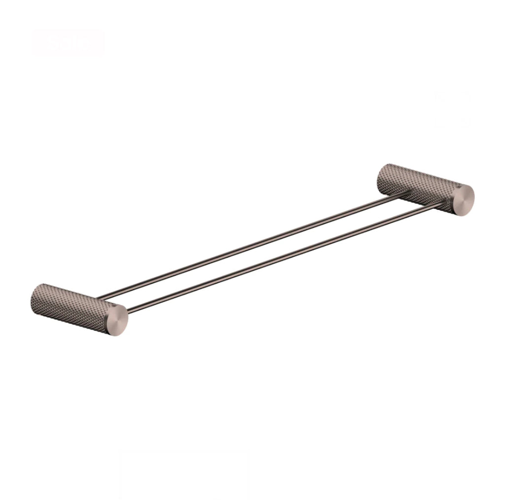 Owen & Finch Opal Handdoekrek Dubbel Brushed Satin Bronze 600mm PVD