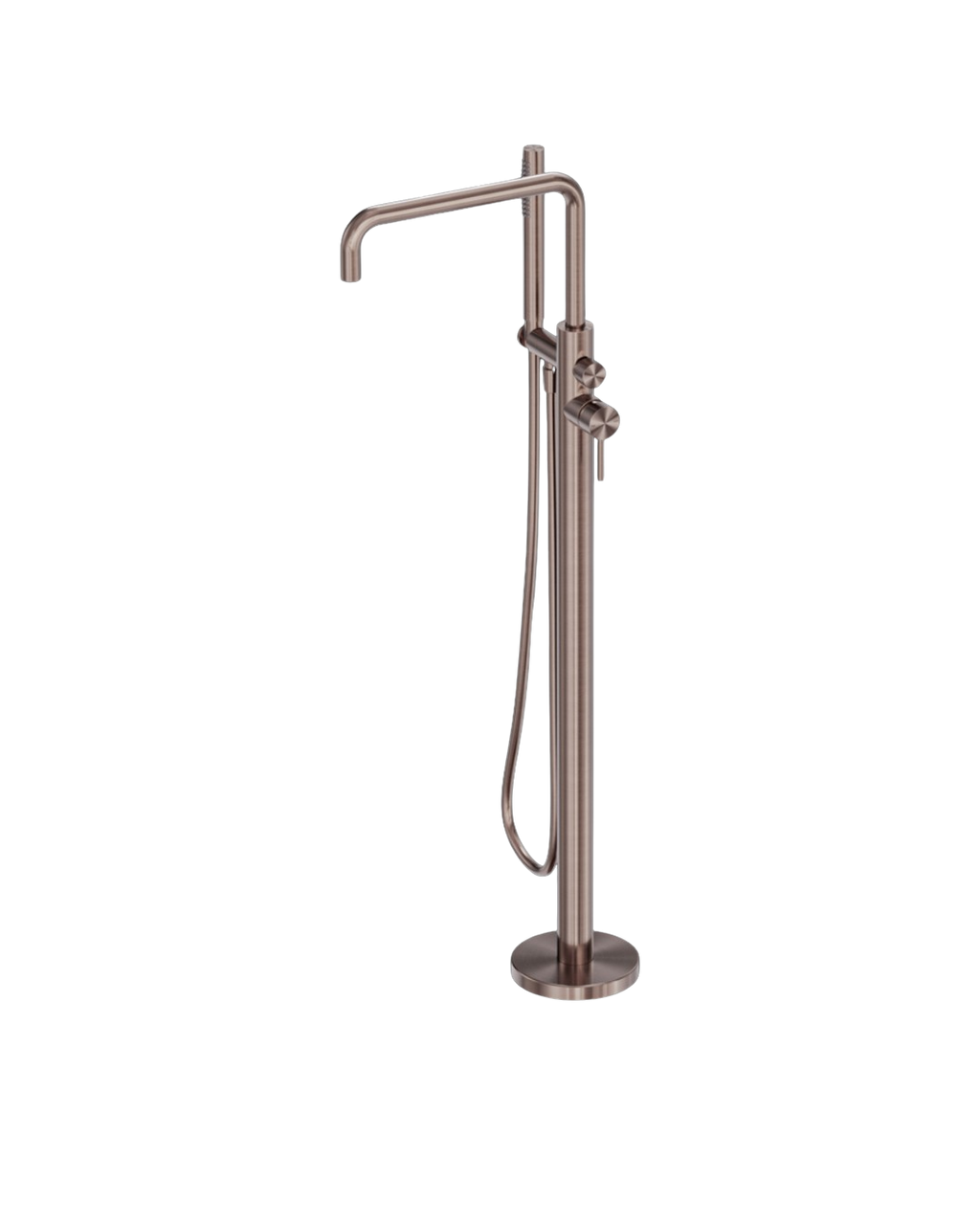 Owen & Finch Luxe Vrijstaande Kraan – 316L RVS - Geborsteld Satijn Brons (PVD) - Bad- en Wastafelkraan - (OF162203a02BZ)