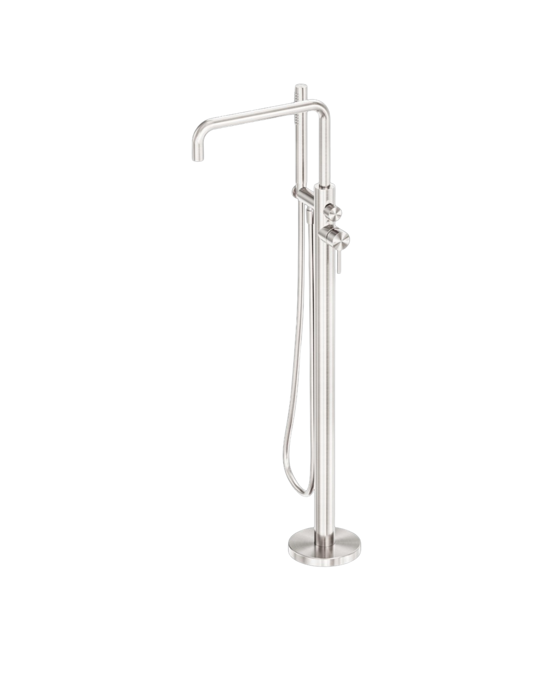 Owen &amp; Finch Luxury Freestanding Faucet – 316L Stainless Steel Brushed Nickel - Bath and Basin Faucet - (OF162203a02BN) 