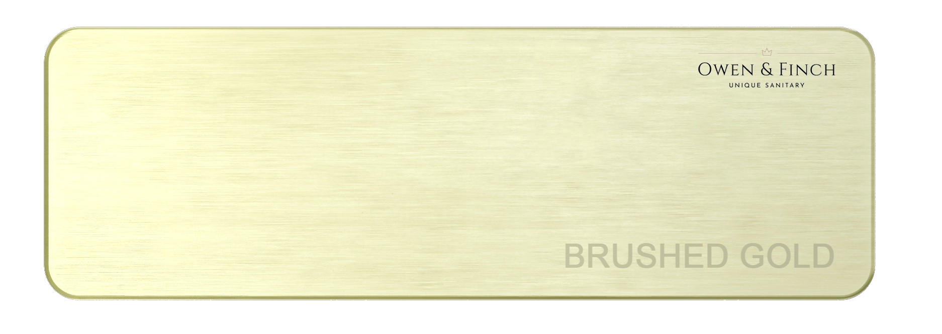 Sample Brushed Champagne Gold
