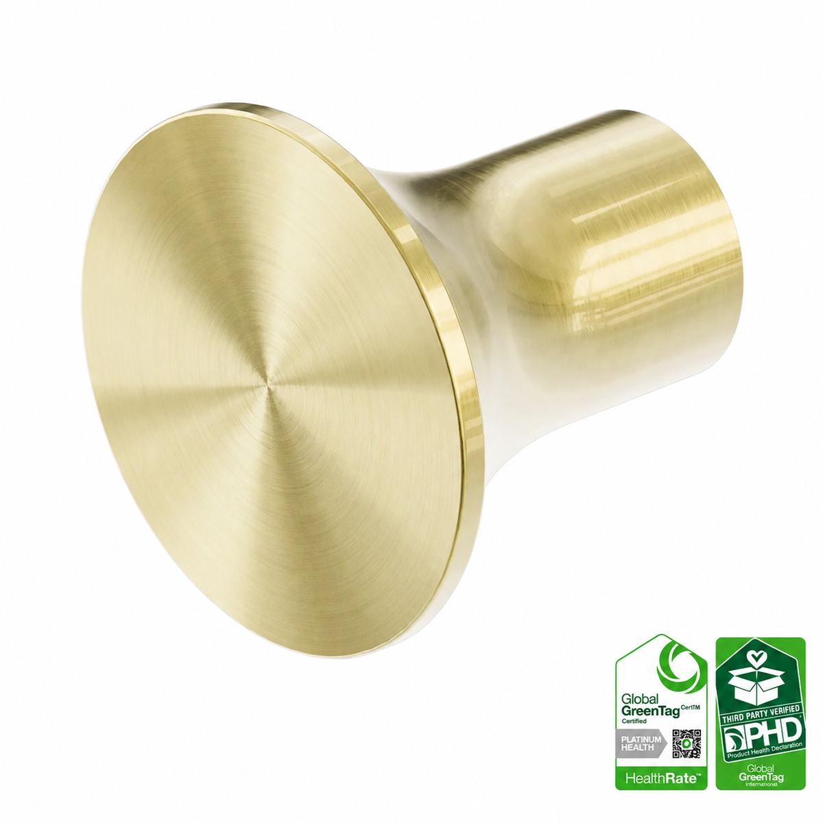 Handdoekhaak 316L RVS Geborsteld Champagne Goud PVD | Geschikt Voor Binnen En Buiten | Owen & Finch (OF1682BG)