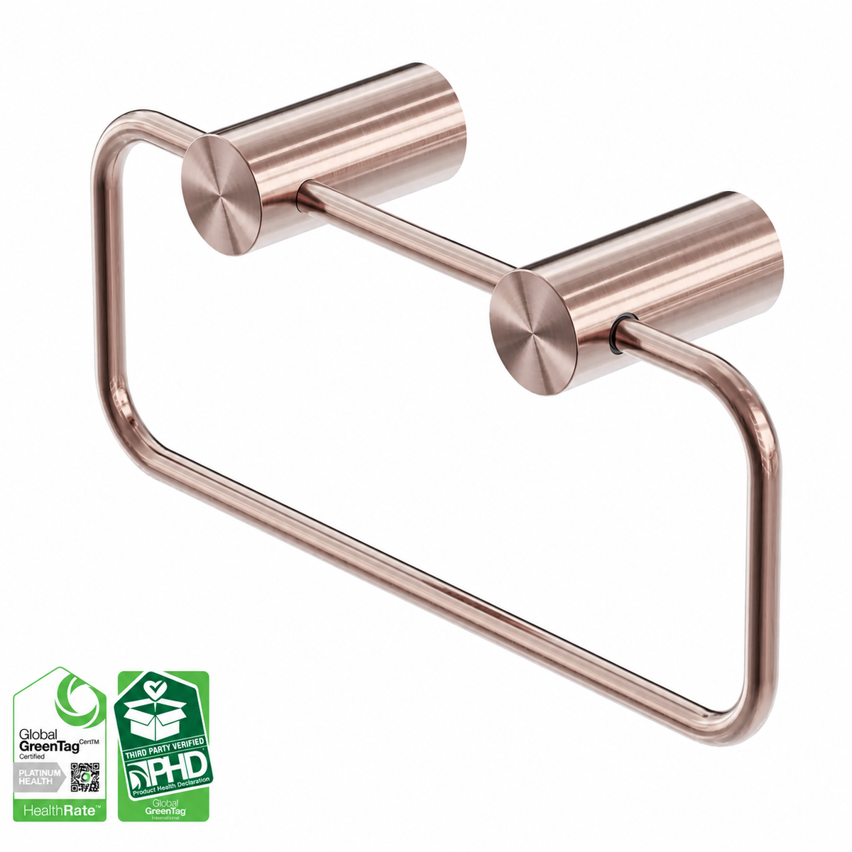 Handdoekring 316L RVS Geborsteld Satijn Brons PVD | Owen & Finch (OF1680BZ)