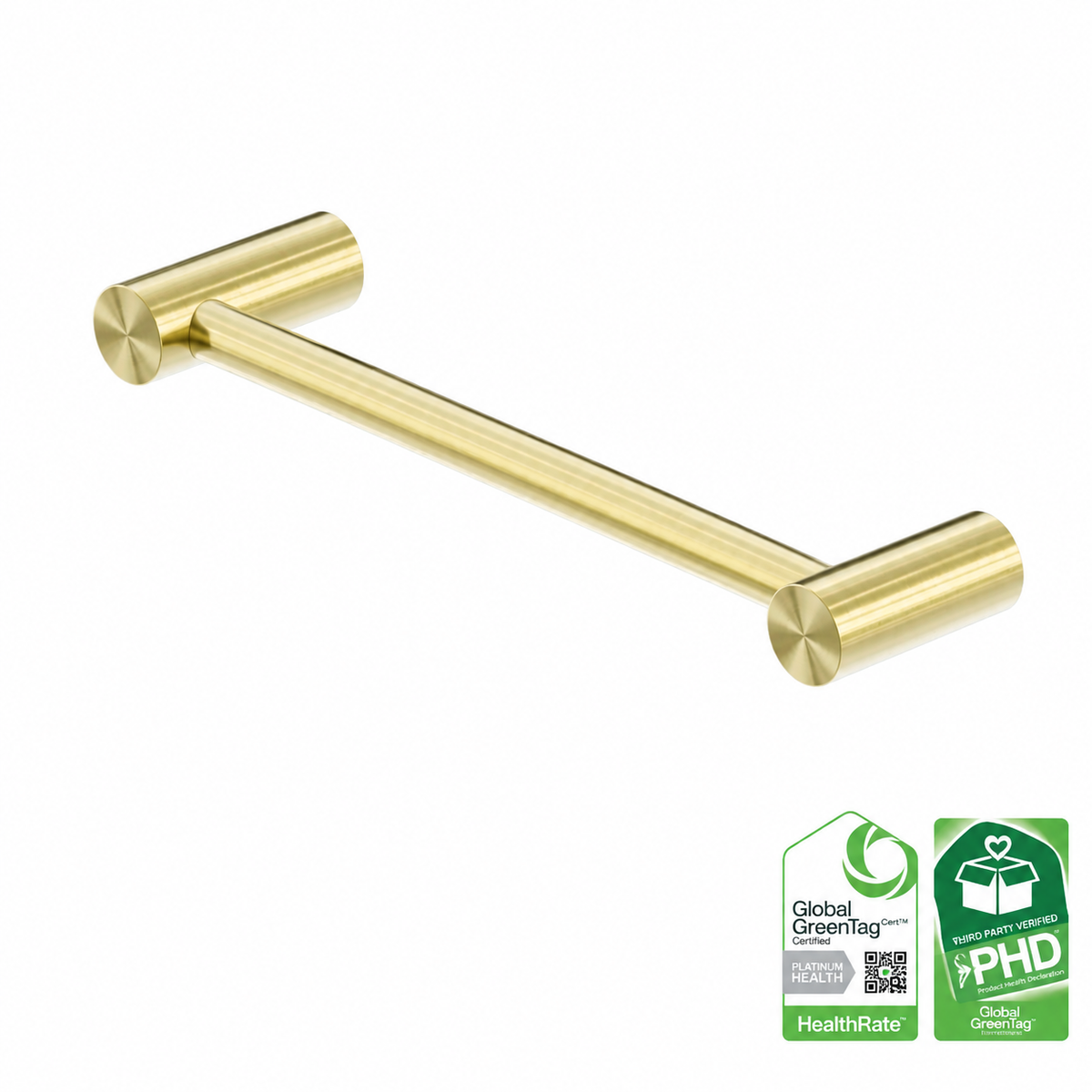 Handdoekrek 316L RVS Geborsteld Champagne Goud PVD | Owen & Finch