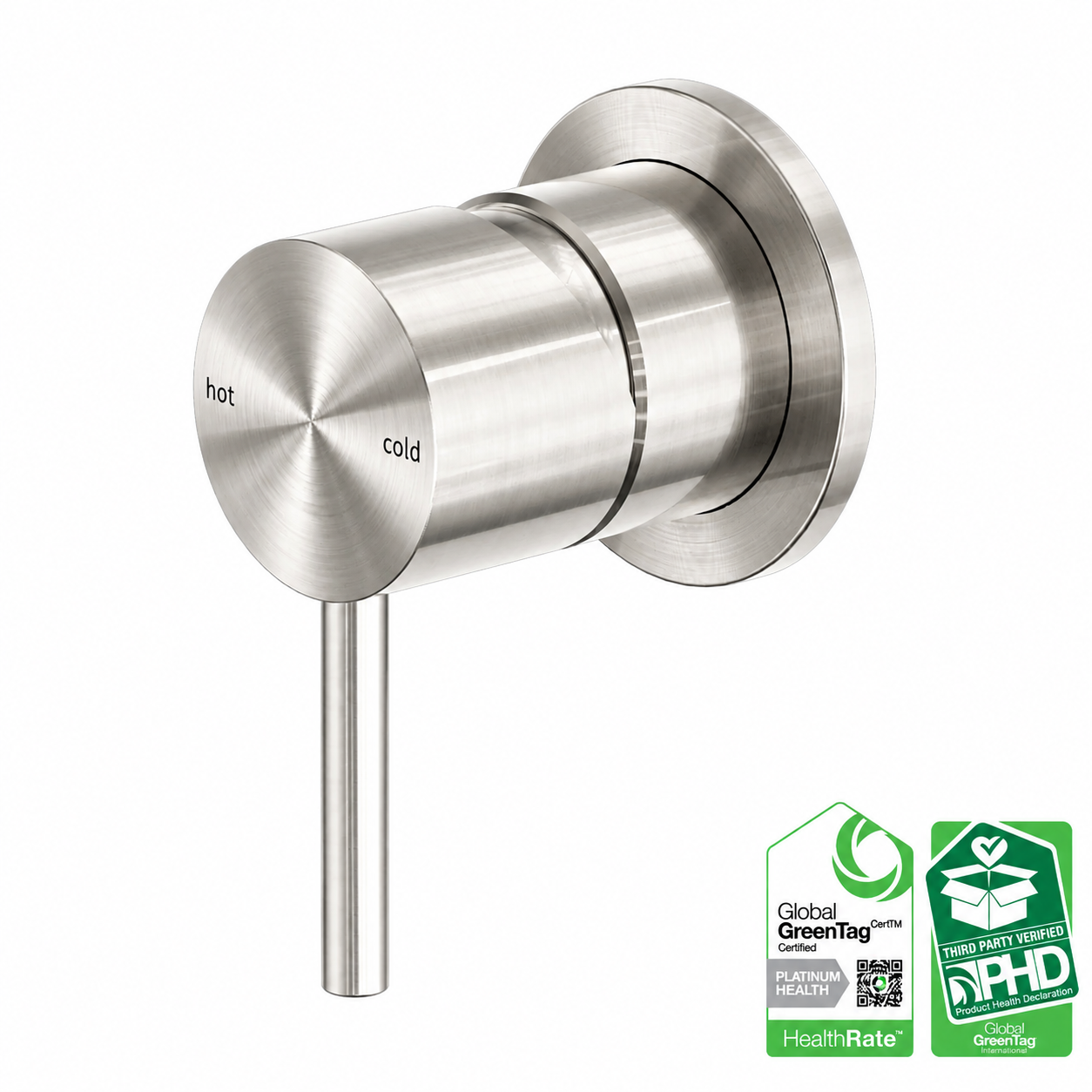 Owen &amp; Finch Single Faucet Mixer - 316L Stainless Steel - Brushed Nickel - Indoor &amp; Outdoor (OF162211BN)