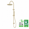 Doucheset 316L RVS Geborsteld Champagne Goud PVD Met Mengkraan | Owen & Finch (OF162205c02BG)