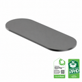 Owen &amp; Finch 316L Stainless Steel Plank Brushed Graphite PVD