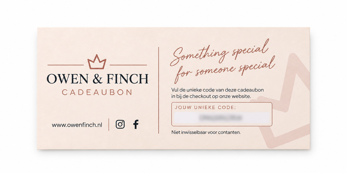 Cadeaubon | Owen & Finch