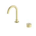 Owen &amp; Finch 2-Hole Progressive Basin Mixer Low Model Brushed Champagne Gold PVD (OF252001BG)