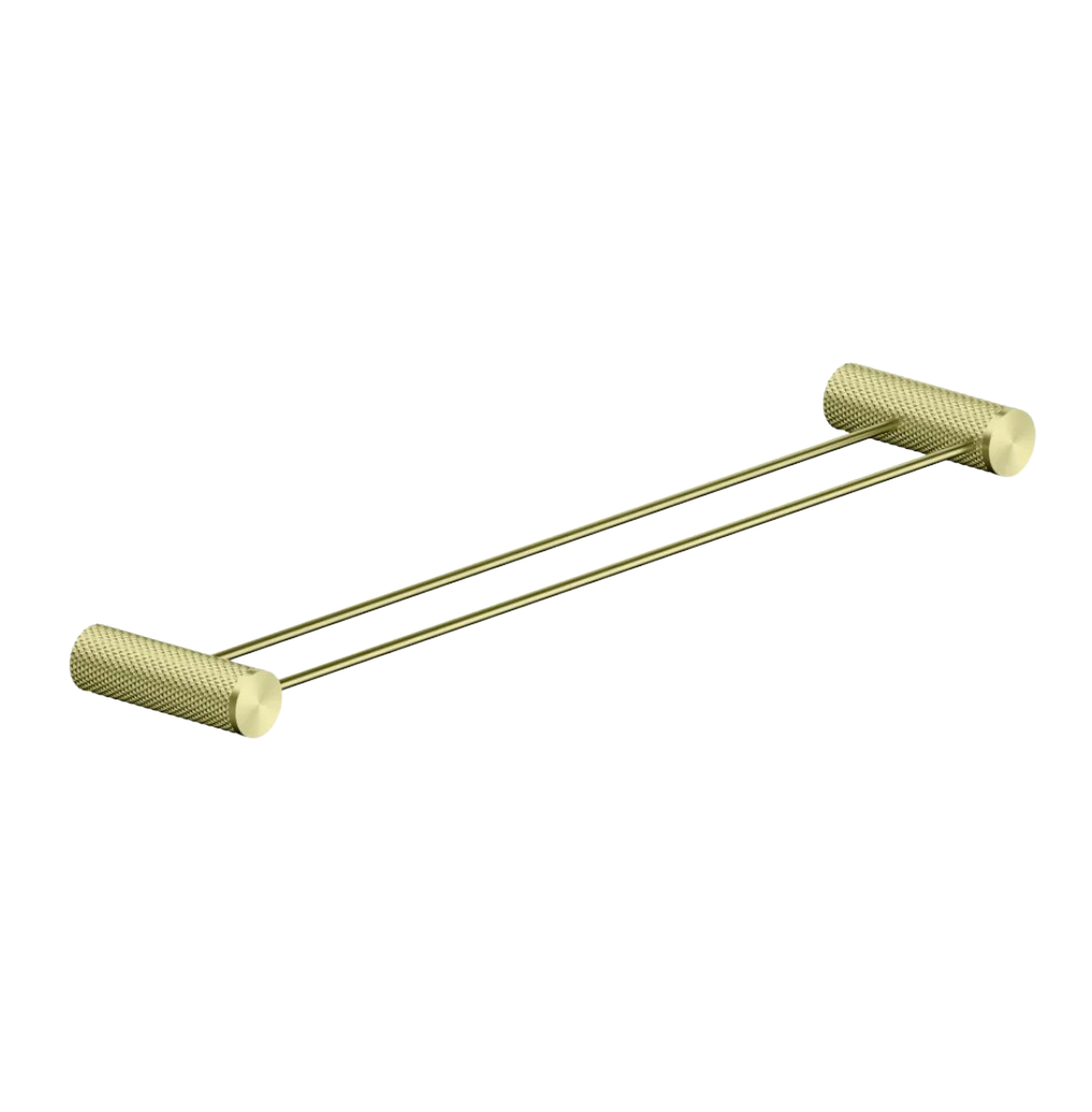 Owen &amp; Finch Double Towel Rack Brushed Champagne Gold PVD (OF2524dBG)