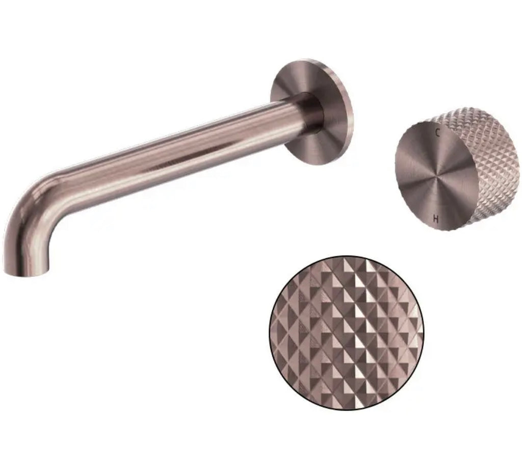 Owen &amp; Finch 2-Hole Progressive Wall-Mounted Mixer Brushed Satin Bronze PVD (OF252007aBZ)