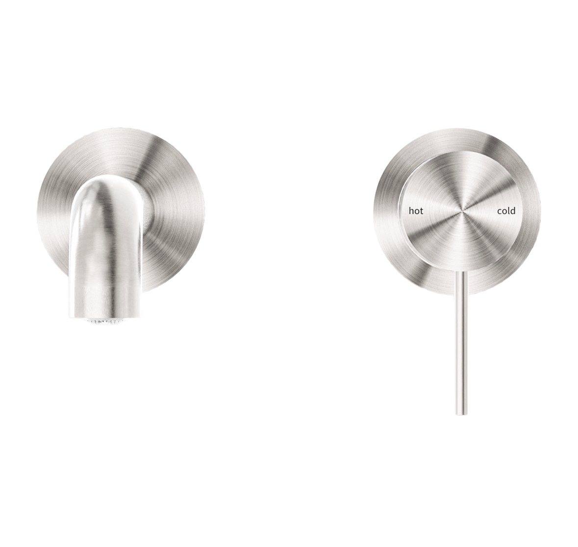 Owen &amp; Finch 2-Hole Wall-Mounted Mixer Brushed Nickel (OF221910cBN)