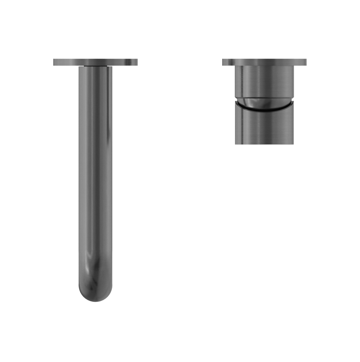 Owen &amp; Finch 2-Hole Wall-Mounted Mixer Gun Metal PVD (OF221910cGM)