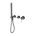 Handdouche Met Omstel Messing Geborsteld Gun Metal PVD | Owen & Finch (OF221903fGM)