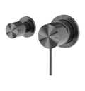 Inbouw Douchemengkraan Messing Met Omstel Geborsteld Gun Metal PVD | Owen & Finch (OF221911uGM)