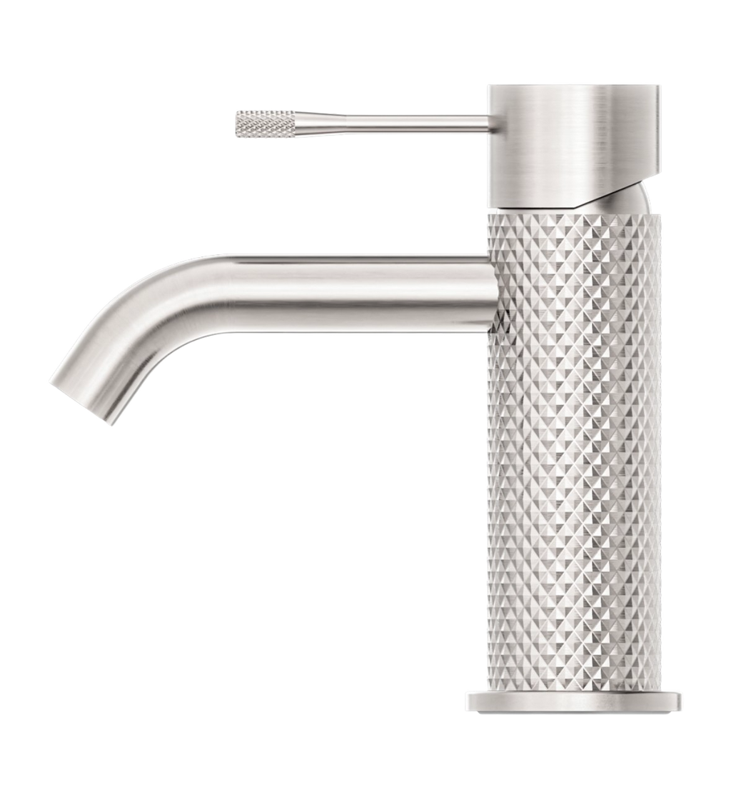 Owen &amp; Finch Basin Mixer Tap 1-Hole Low Model Brushed Nickel (OF251901BN)