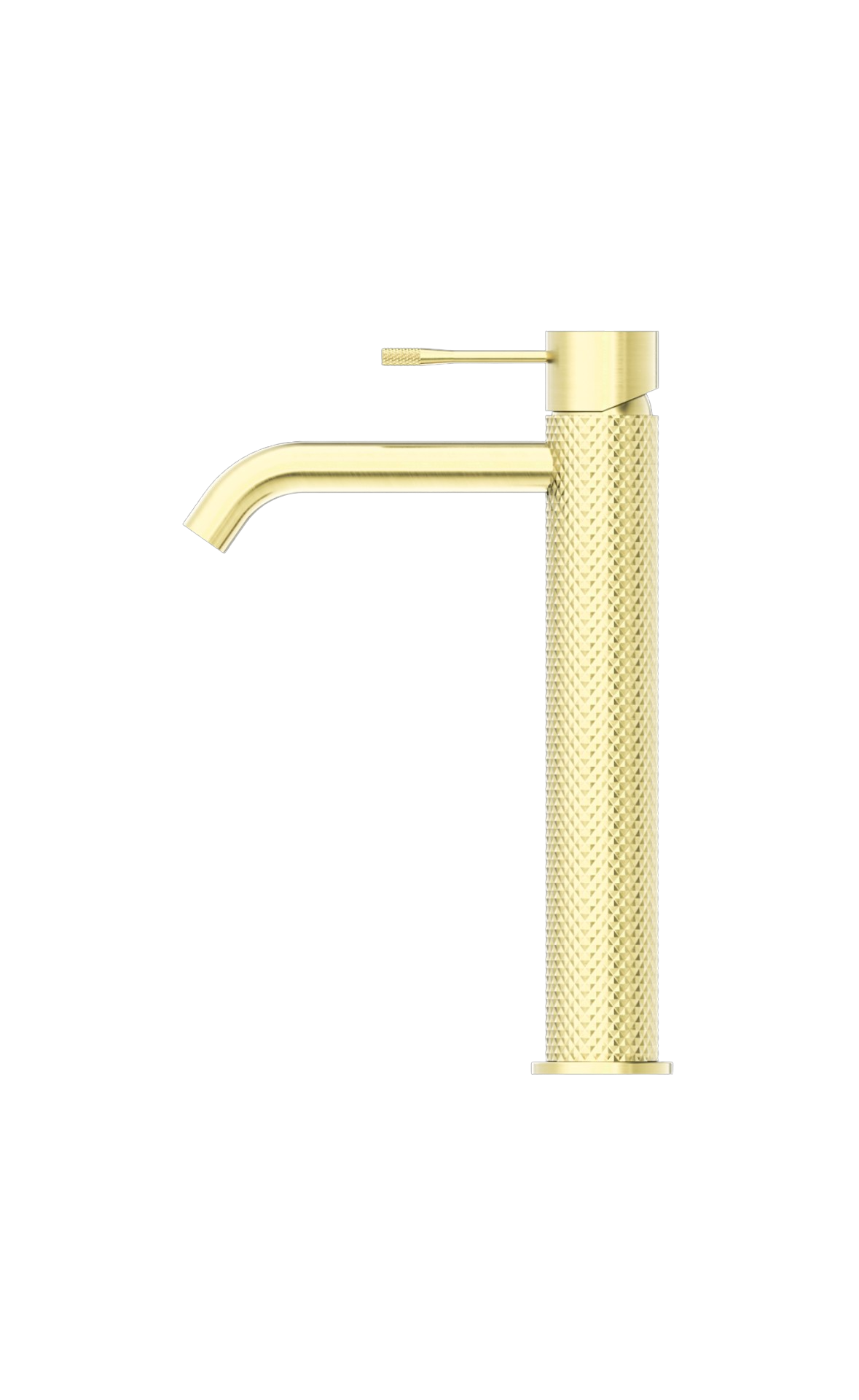 Owen &amp; Finch Single-Hole Basin Mixer Tall Model Brushed Champagne Gold PVD (OF251901aBG)