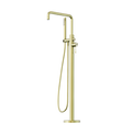 Vrijstaande Badkraan Messing Geborsteld Champagne Goud PVD - Diamantkarteling | Owen & Finch (OF251903aBG)