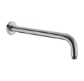 Wandarm Douchekop 330mm Messing Geborsteld Gun Metal PVD | Owen & Finch (OF502GM)