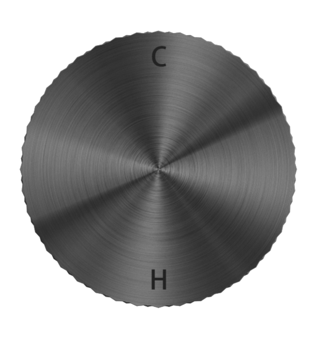 Owen &amp; Finch Progressive 1-Hole Built-in Mixer Tap Brushed Graphite PVD (OF252009GR)