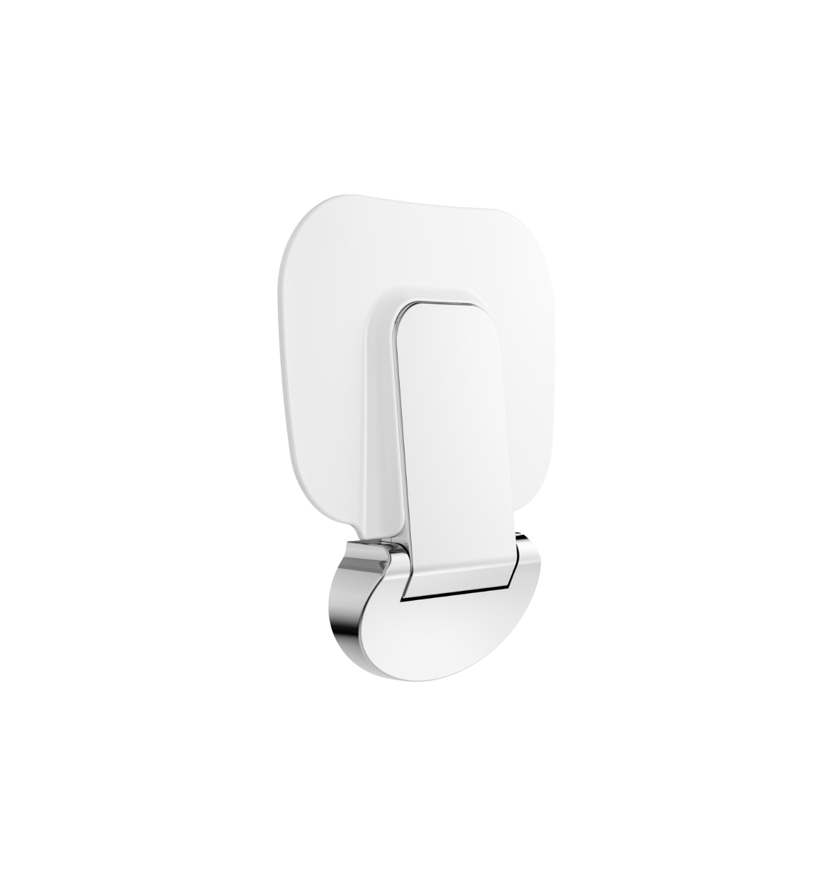 Inklapbare Douchestoel Chroom 400x330 mm | Owen & Finch Care (OFCR0003CH)