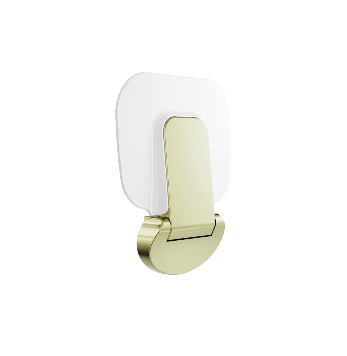 Owen &amp; Finch Care Folding Shower Chair Brushed Champagne Gold PVD (OFCR0003BG)