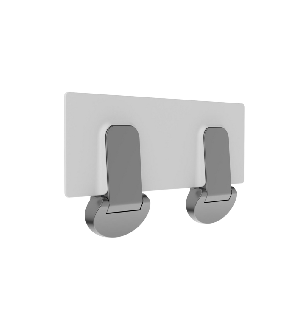 Owen & Finch Care Inklapbare Douchestoel Geborsteld Gun Metal PVD 960x330 mm – Luxe, Veilige & Ruimtebesparende Douchestoel (OFCR0002GM)