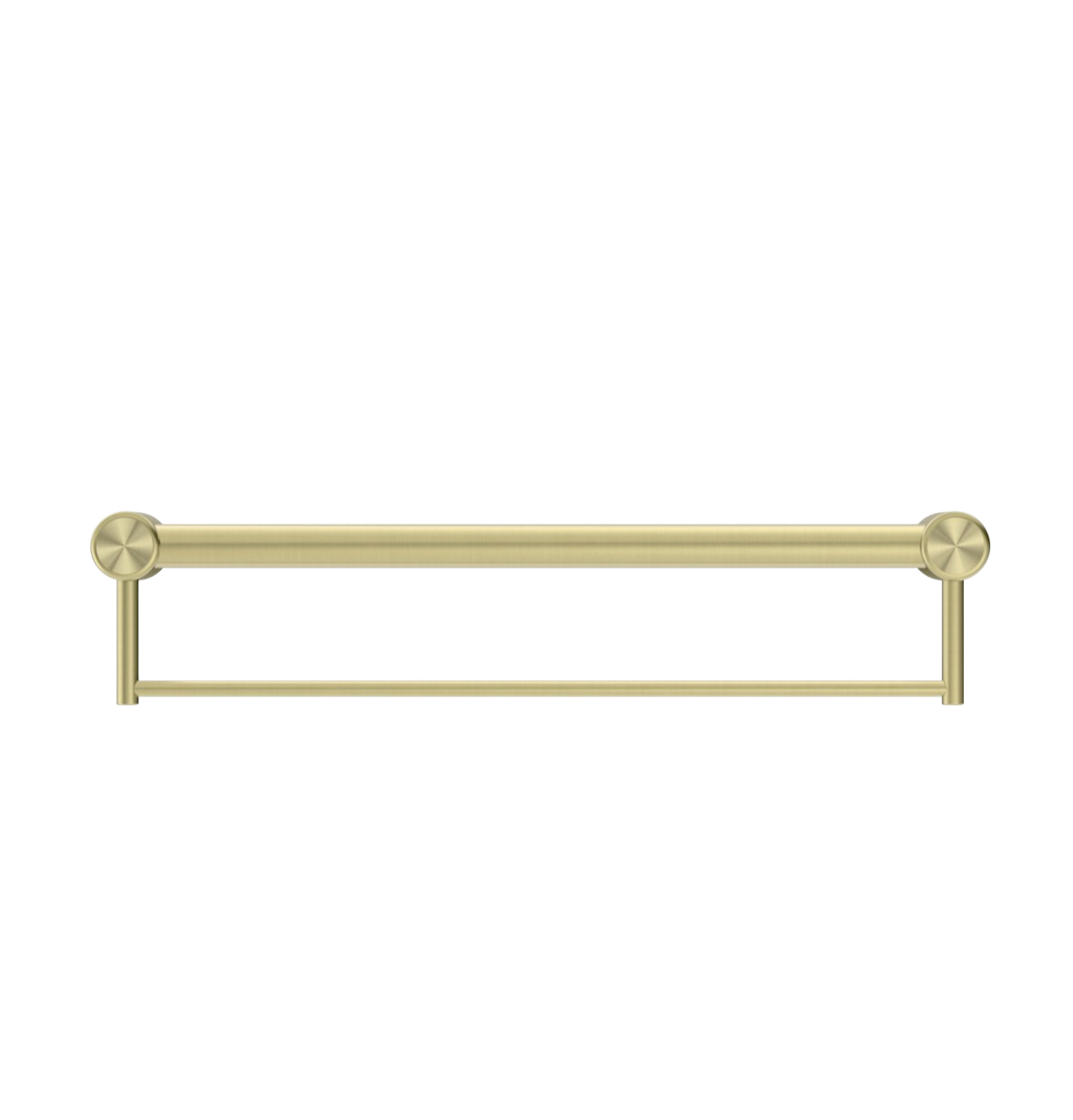 Owen &amp; Finch Care Towel Rack with Handle Brushed Champagne Gold PVD (OFCR3224bBG)