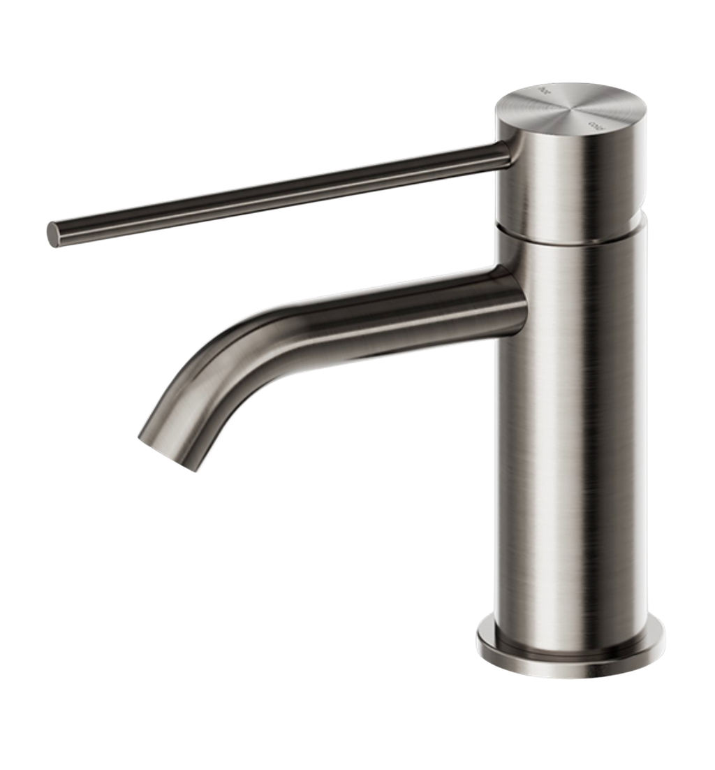 Owen &amp; Finch Care Basin Mixer 1-Hole Low Model Brushed Nickel (OF221901dBN)