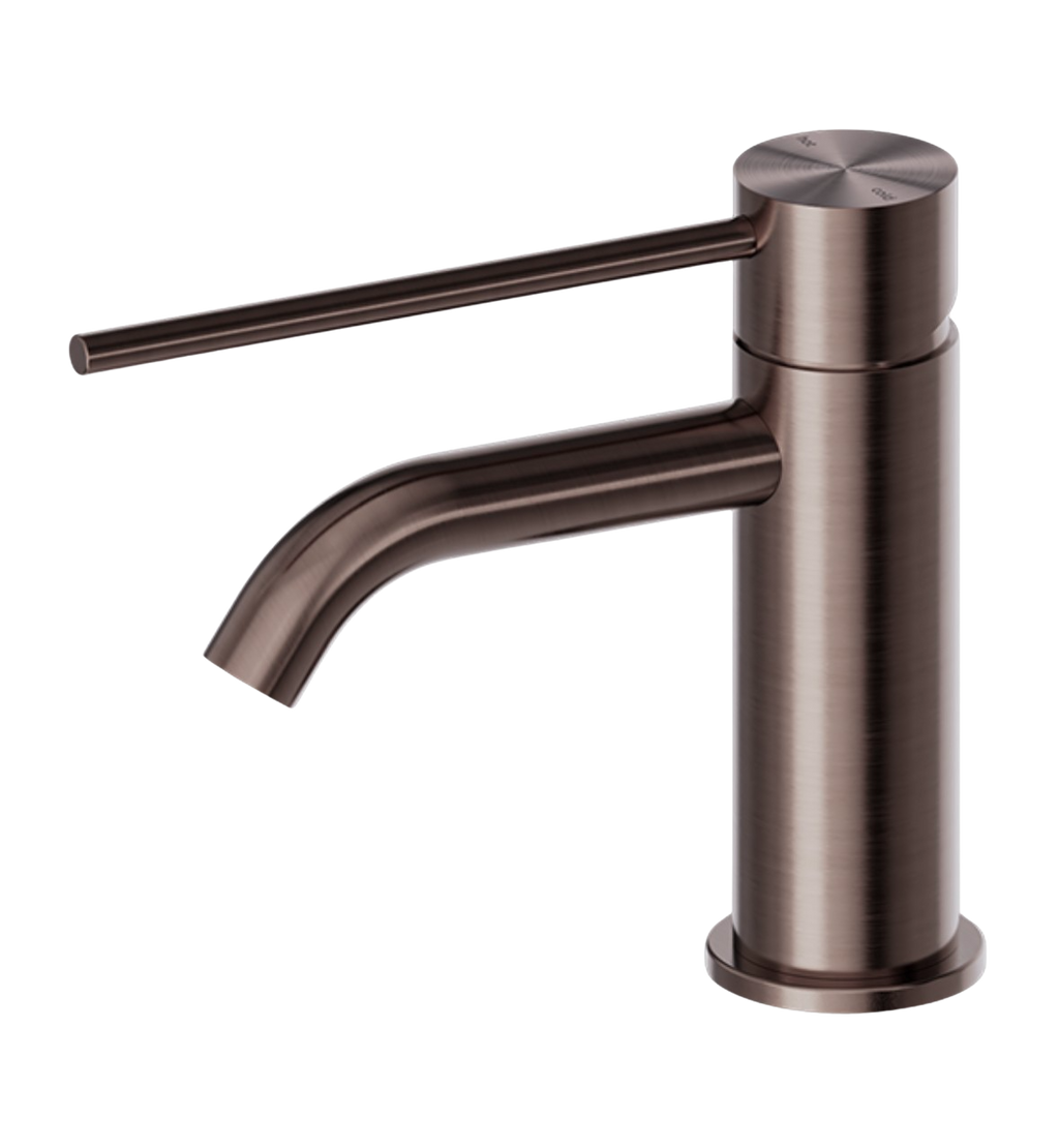 Owen &amp; Finch Care Basin Mixer 1-Hole Low Model Brushed Satin Bronze PVD (OF221901dBZ)