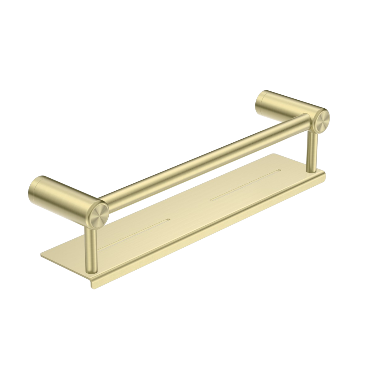 Owen &amp; Finch Care Shelf with Handle Brushed Champagne Gold PVD (OFCR2512cBG)