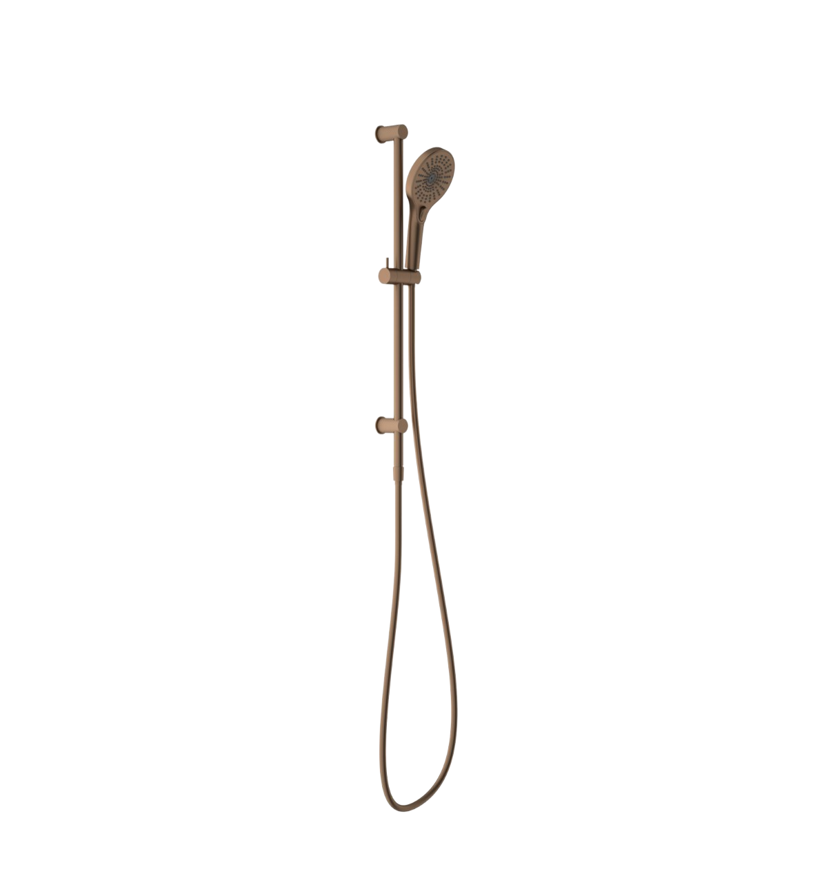 Owen & Finch Messing Handdouche met Glijstang – Geborsteld Satijn Brons (PVD) | 3 standen & luxe diamantkarteling (OF251905dBZ)