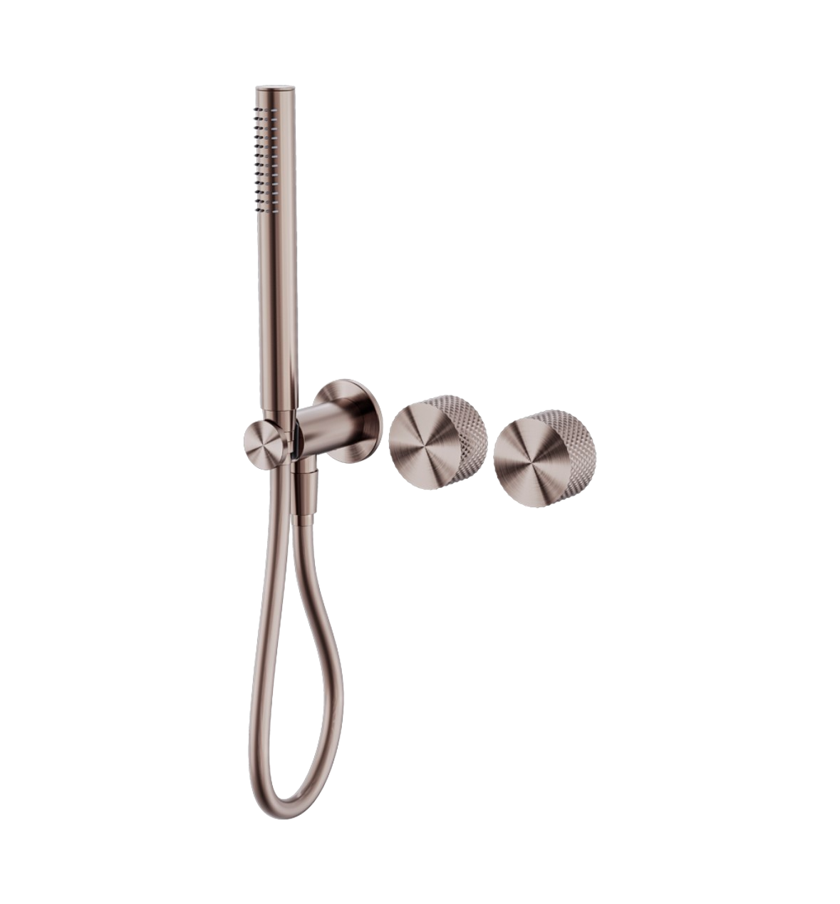 Owen &amp; Finch 3-Hole Progressive Shower Mixer with Bar Hand Shower Brushed Satin Bronze PVD (OF252003dBZ)