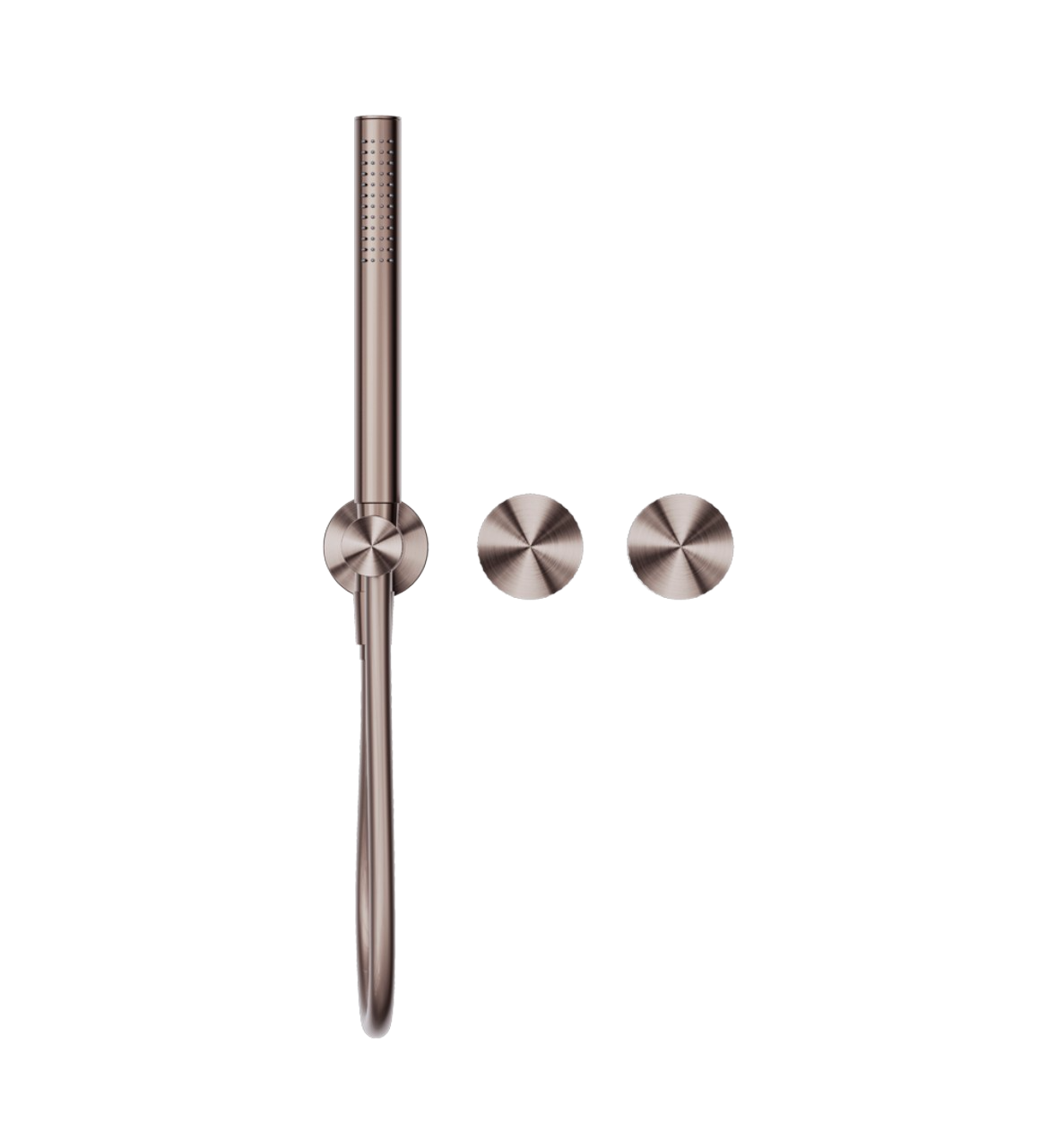 Owen &amp; Finch 3-Hole Progressive Shower Mixer with Bar Hand Shower Brushed Satin Bronze PVD (OF252003dBZ)