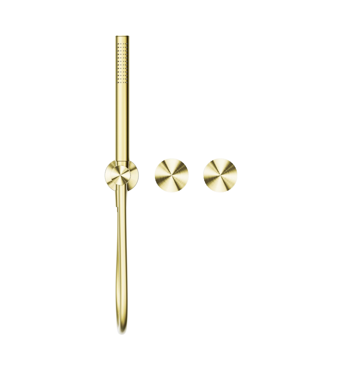 Owen &amp; Finch 3-Hole Progressive Shower Mixer with Bar Hand Shower Brushed Champagne Gold PVD (OF252003dBG)