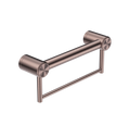 Owen &amp; Finch Care Towel Rack with Handle Brushed Satin Bronze PVD (OFCR3224bBZ)