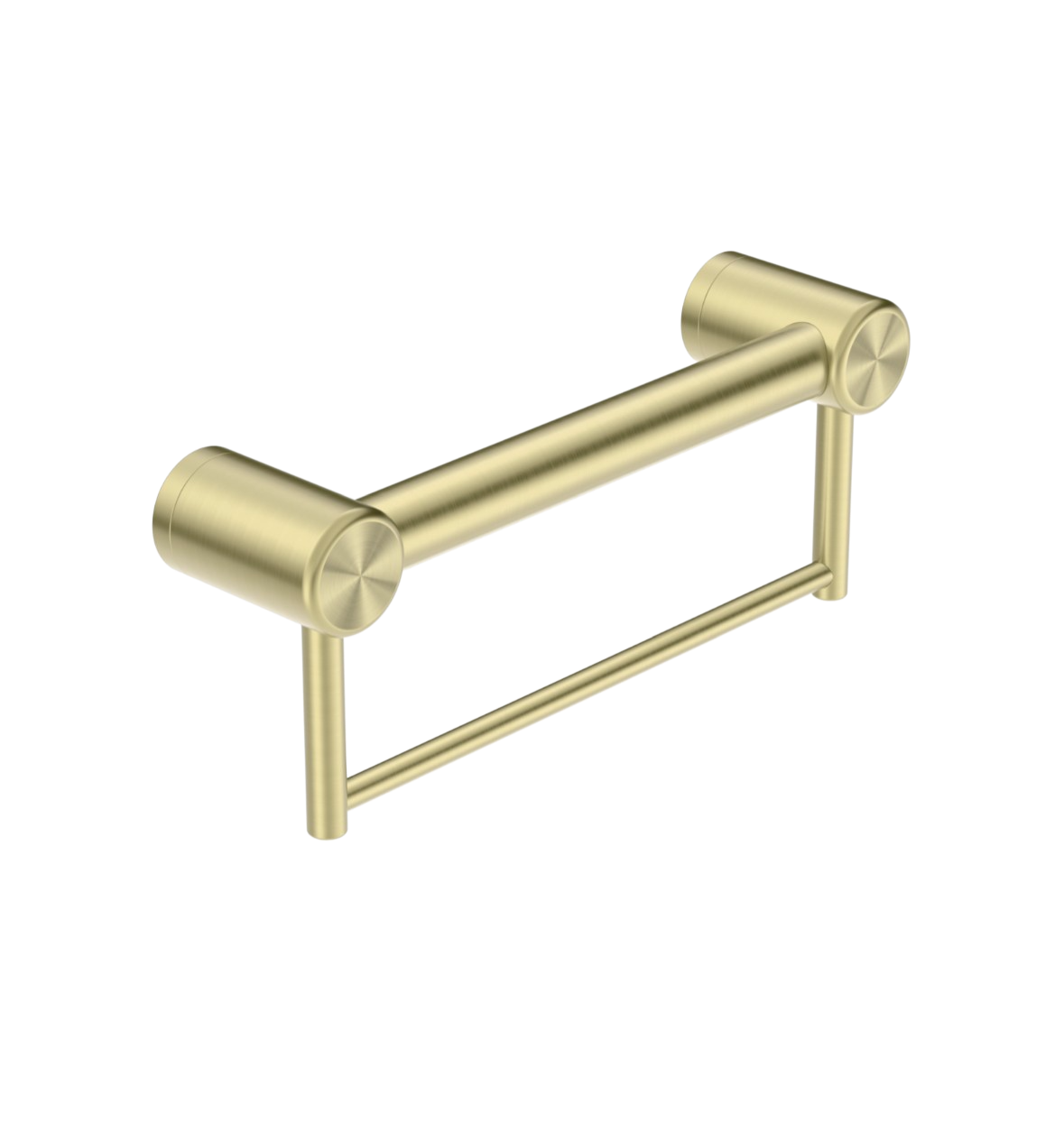 Owen &amp; Finch Care Towel Rack with Handle Brushed Champagne Gold PVD (OFCR3224bBG)