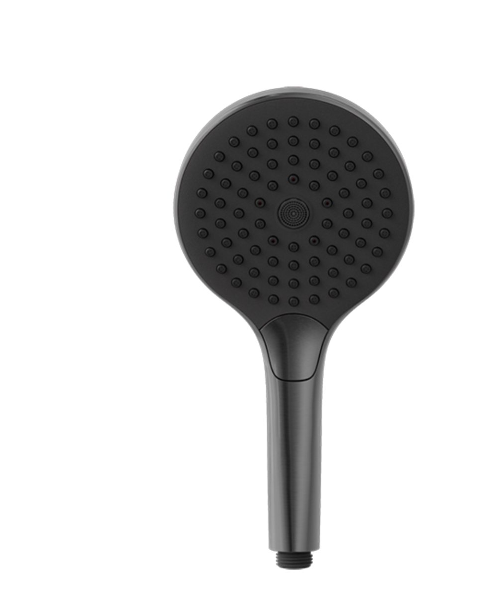 Complete Inbouw Regendoucheset Ø300 mm | Geborsteld Grafiet PVD | Owen & Finch (OF251914GR)