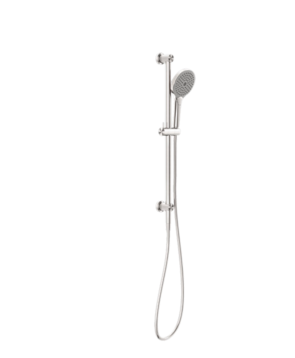Owen & Finch Air Shower Handdouche Met Glijstang Geborsteld Nikkel (OF251905gBN)