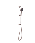 Handdouche met Glijstang Messing Geborsteld Satijn Brons PVD – Diamantkarteling | Owen & Finch (OF251905gBZ)