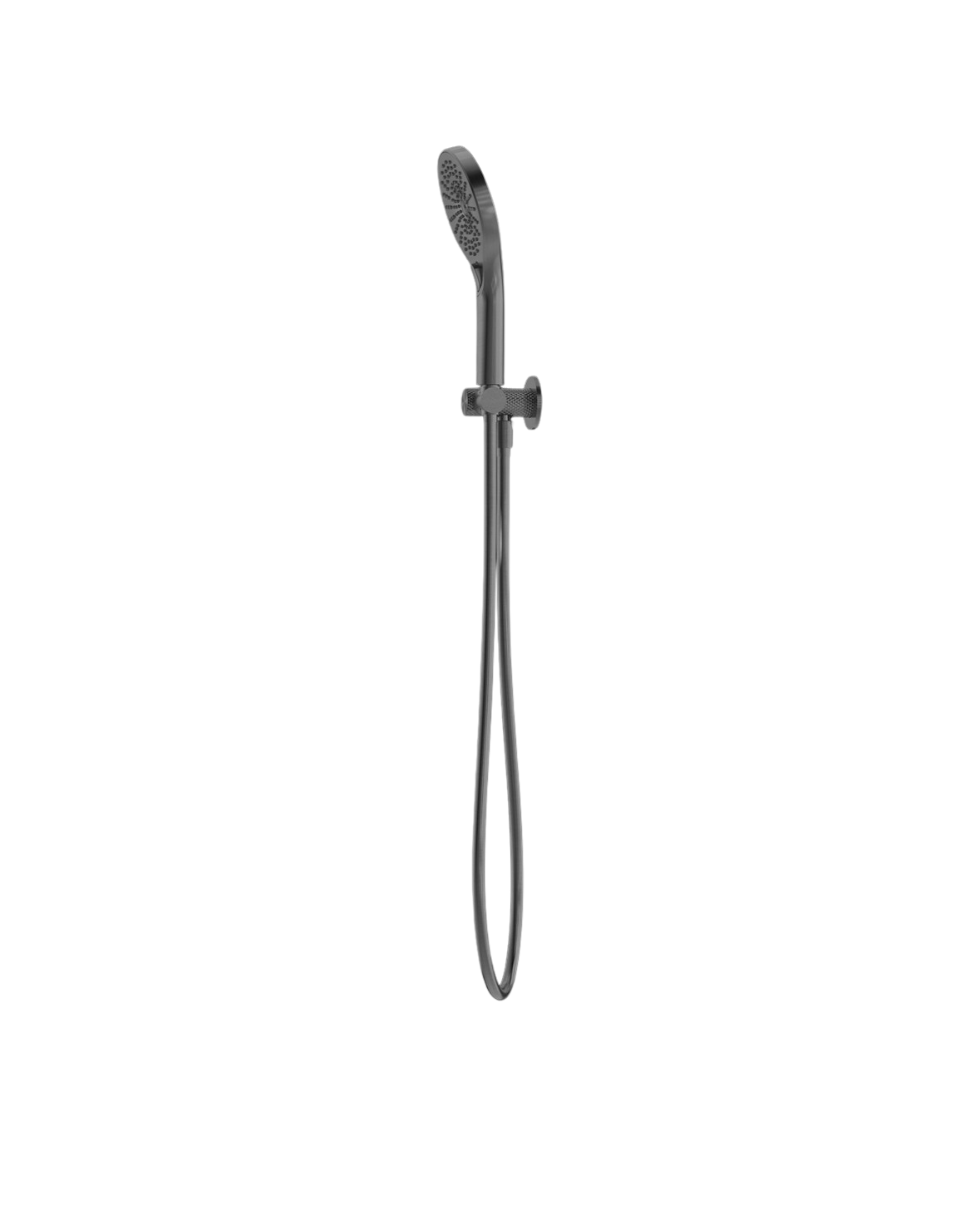 Owen &amp; Finch Brass Hand Shower – Brushed Graphite PVD | 3 settings &amp; luxurious diamond knurling (OF251905cGR)