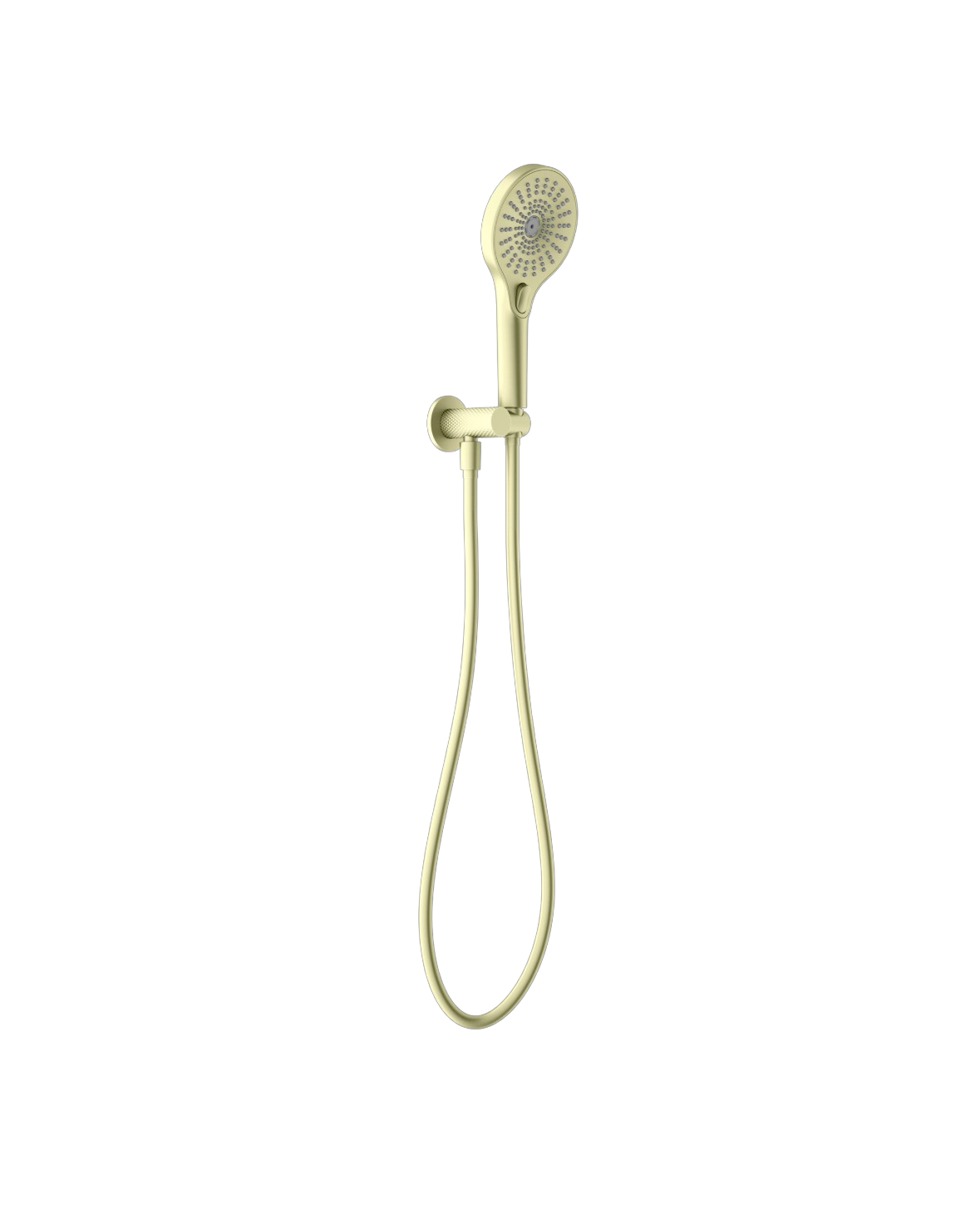 Owen &amp; Finch Brass Hand Shower – Brushed Champagne Gold PVD | 3 settings &amp; luxurious diamond knurling (OF251905cBG)