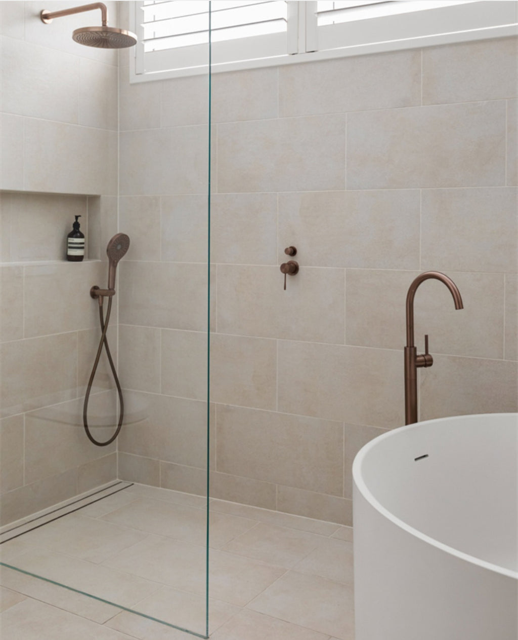 Owen &amp; Finch 2-Hole Built-in Mixer Tap with Diverter Brushed Satin Bronze PVD (OF251909eBZ)