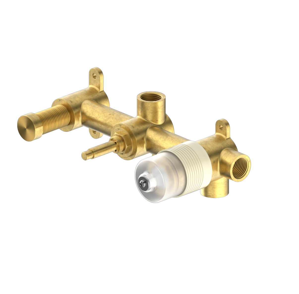 Owen &amp; Finch Brass Bar Hand Shower with Diverter – Brushed Satin Bronze (PVD) – Can be combined with a rain shower or (freestanding) bath filler (OF221912fBZ)