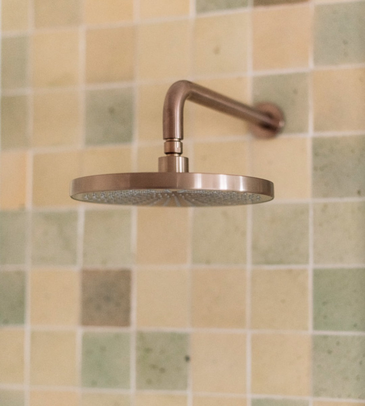 Owen &amp; Finch Shower Head Brushed Satin Bronze 250mm PVD (OF508079BZ)
