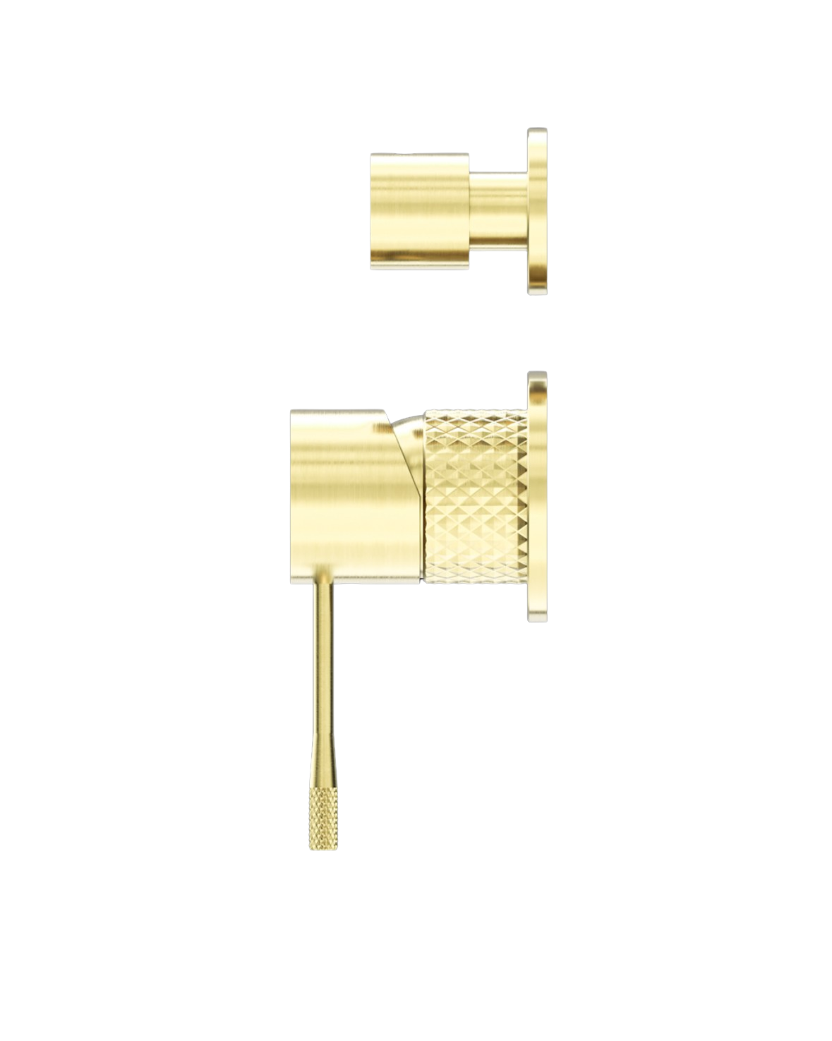 Owen &amp; Finch 2-Hole Built-in Mixer Tap with Diverter Brushed Champagne Gold PVD (OF251909eBG)