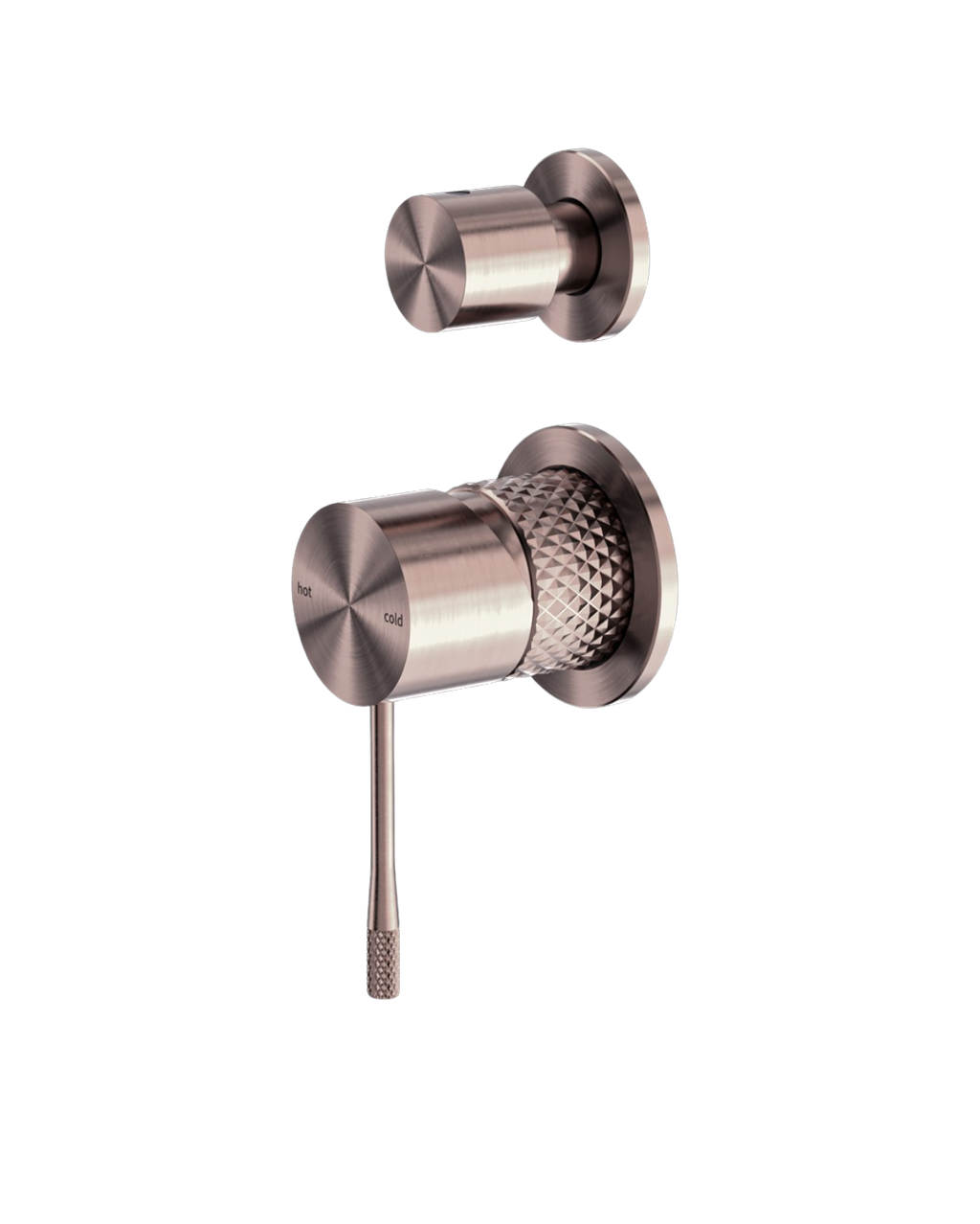 Owen &amp; Finch 2-Hole Built-in Mixer Tap with Diverter Brushed Satin Bronze PVD (OF251909eBZ)