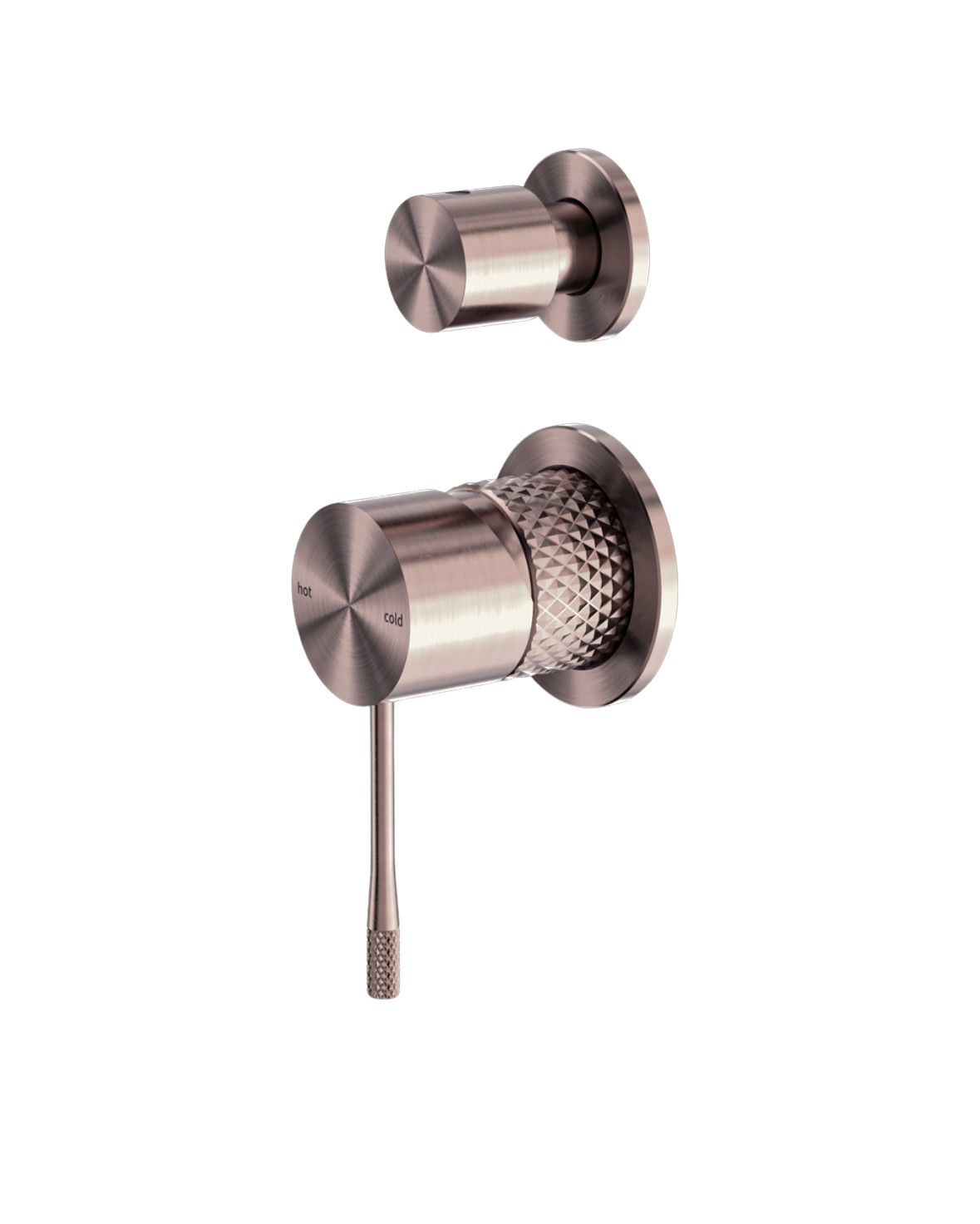 Owen &amp; Finch 2-Hole Built-in Mixer Tap with Diverter Brushed Satin Bronze PVD (OF251909eBZ)