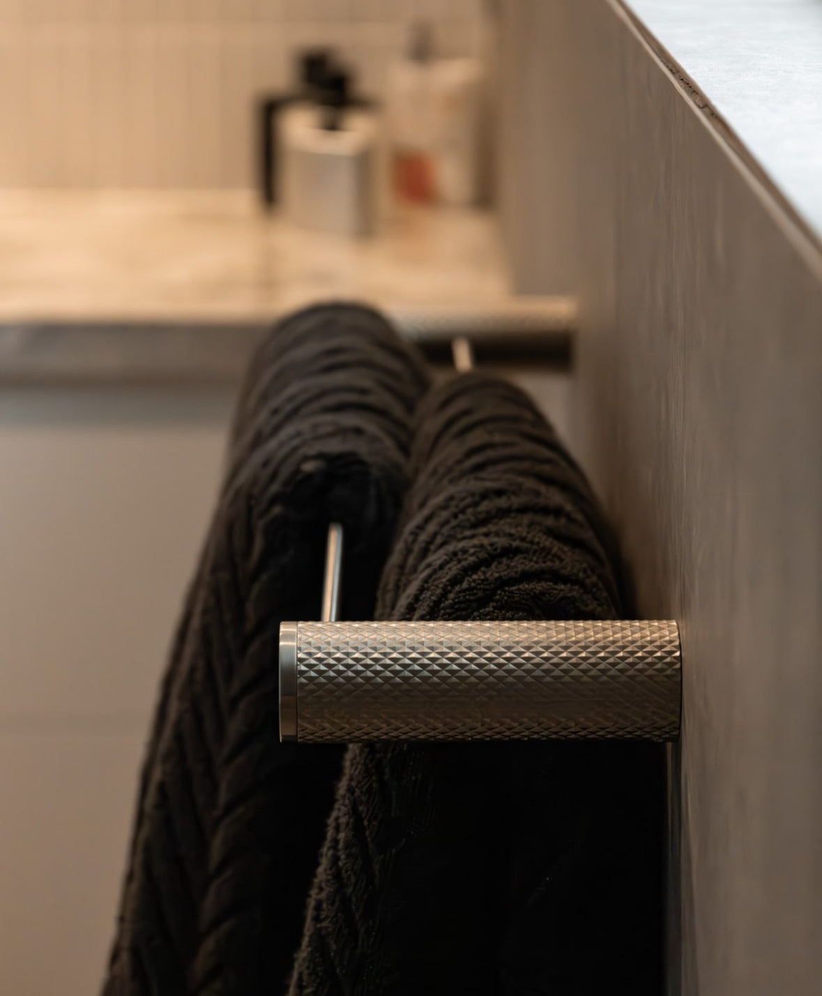 Owen &amp; Finch Towel Rack Double Brushed Nickel (OF2524dBN)
