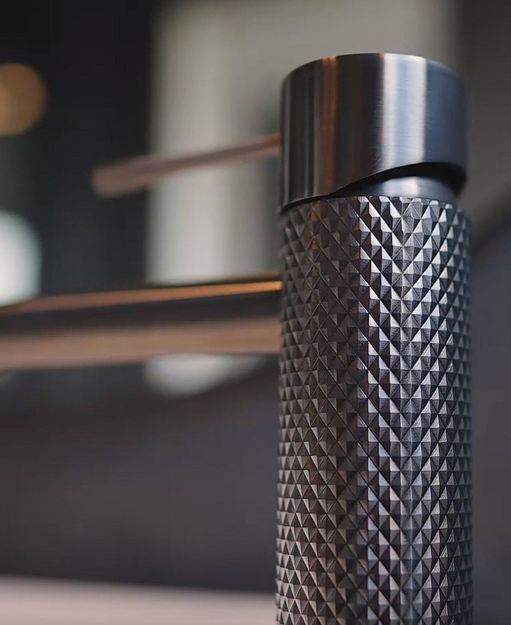 Owen &amp; Finch Opal Basin Mixer 1-Hole Low Model Brushed Graphite PVD (OF251901GR)