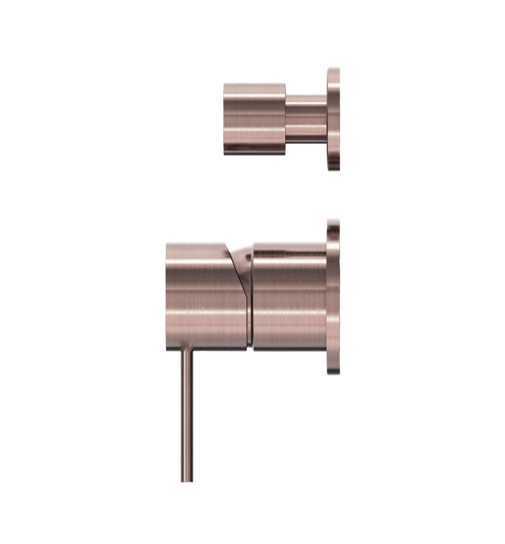 Owen & Finch Messing Inbouw Douchemengkraan met Omstel – Geborsteld Satijn Brons – PVD (OF221911sBZ)